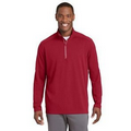 Adult Sport-Tek  Sport-Wick  Textured 1/4 Zip Pullover Shirt